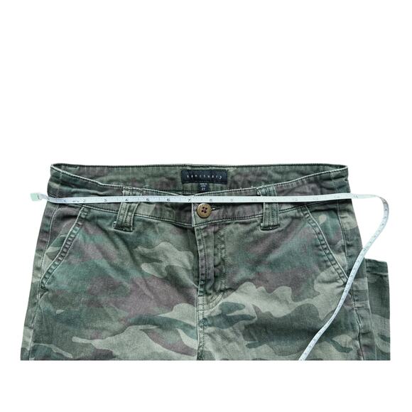Sanctuary High Rise Camo Pants Size 27 Green Street Gorpcore Grunge Army Indie - Picture 9 of 9